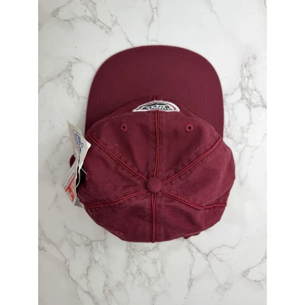 Vintage Chicago Bulls NBA Hat American Needle Red Strapback Licensed Cap NWT